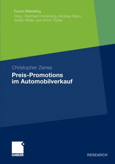 Christopher Zerres - Preis-Promotions im Automobilverkauf, E-bok