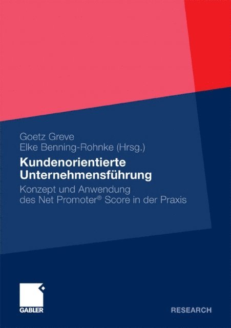 Elke Benning-Rohnke, Goetz Greve - Kundenorientierte Unternehmensführung, E-bok