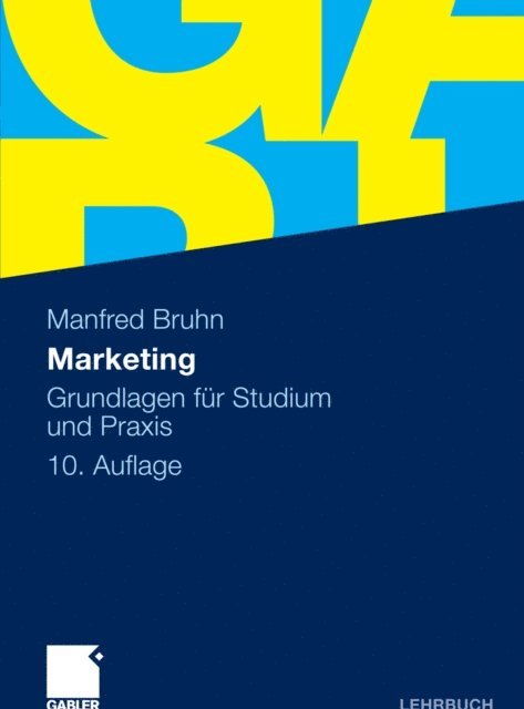 Manfred Bruhn - Marketing, E-bok