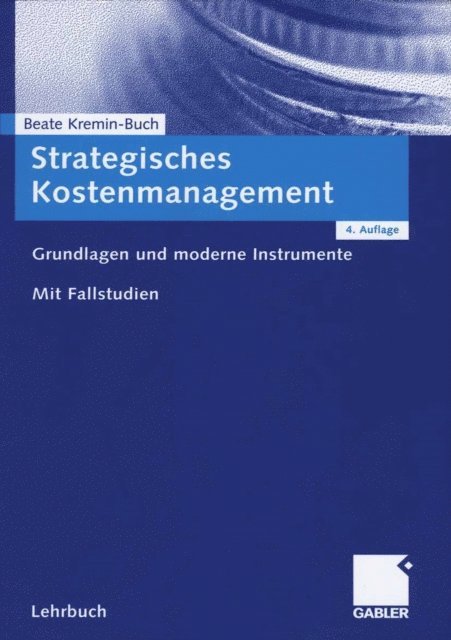 Beate Kremin-Buch - Strategisches Kostenmanagement, E-bok