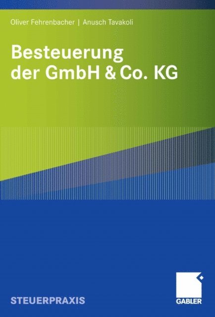 Anusch Tavakoli, Oliver Fehrenbacher - Besteuerung der GmbH & Co. KG, E-bok