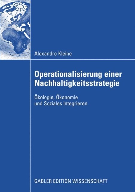 Alexandro Kleine - Operationalisierung einer Nachhaltigkeitsstrategie, E-bok