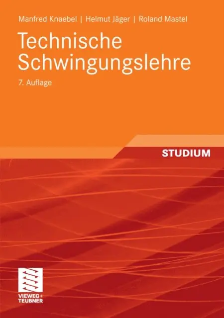 Roland Mastel, Helmut Jager, Manfred Knaebel - Technische Schwingungslehre, E-bok. Tillgänglighet: Lägg i varukorg