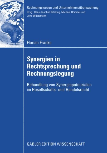 Florian Franke - Synergien in Rechtsprechung und Rechnungslegung, E-bok