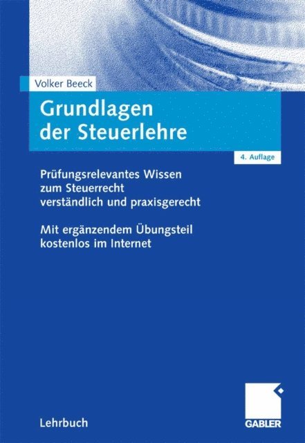 Volker Beeck - Grundlagen der Steuerlehre, E-bok