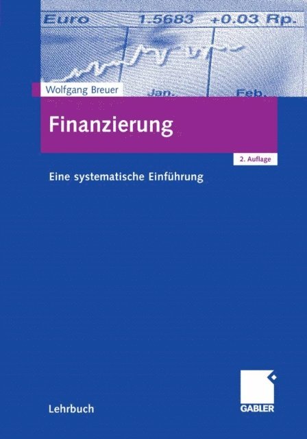 Wolfgang Breuer - Finanzierung, E-bok