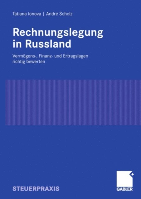 Andre Scholz, Tatiana Ionova - Rechnungslegung in Russland, E-bok