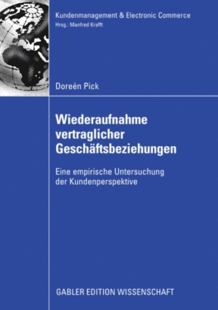 Doreen Pick - Wiederaufnahme vertraglicher Geschäftsbeziehungen, E-bok