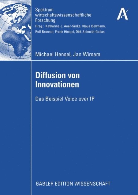 Jan Wirsam, Michael Hensel - Diffusion von Innovationen, E-bok