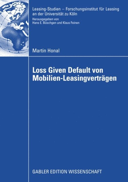 Martin Honal - Loss Given Default von Mobilien-Leasingverträgen, E-bok