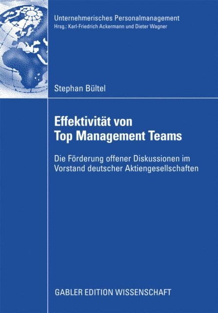 Stephan Bultel - Effektivität von Top Management Teams, E-bok
