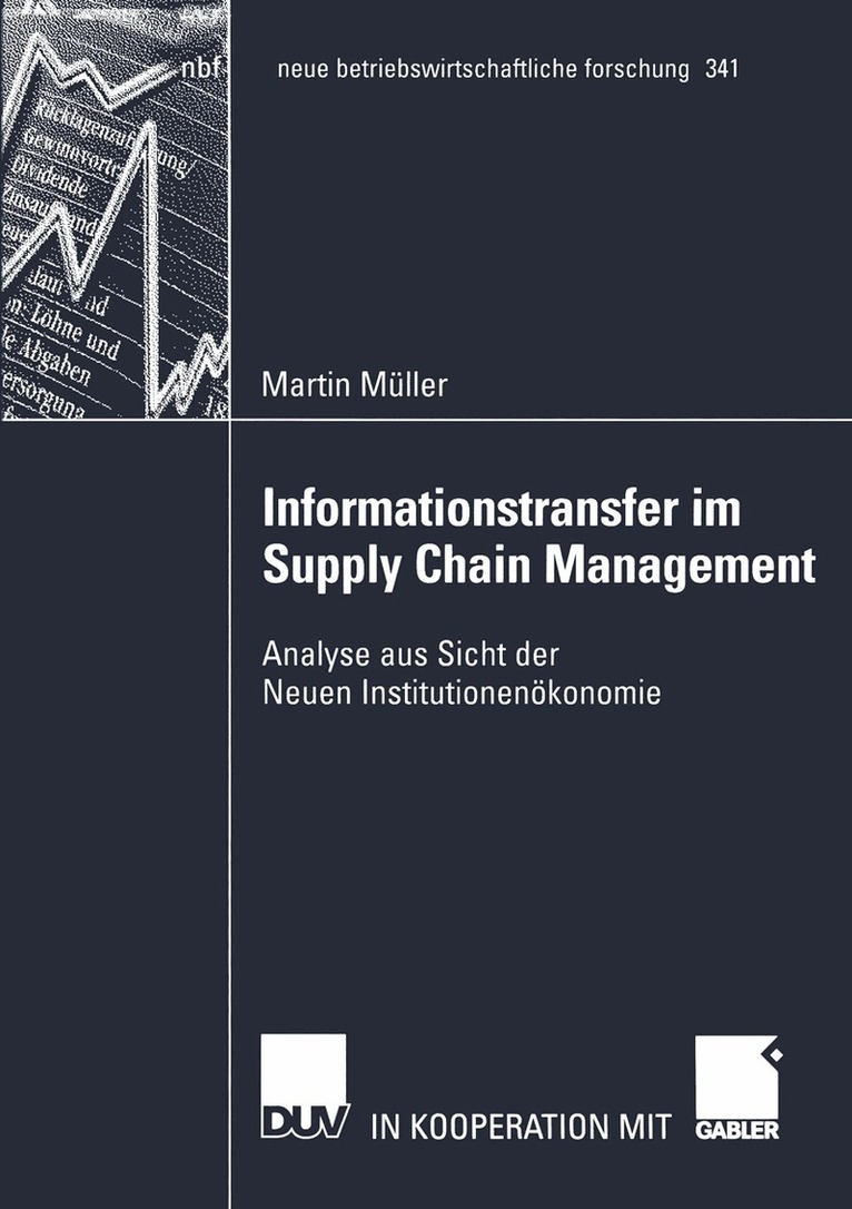 Martin Müller - Informationstransfer im Supply Chain Management, Häftad