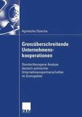 Grenzuberschreitende Unternehmenskooperationen