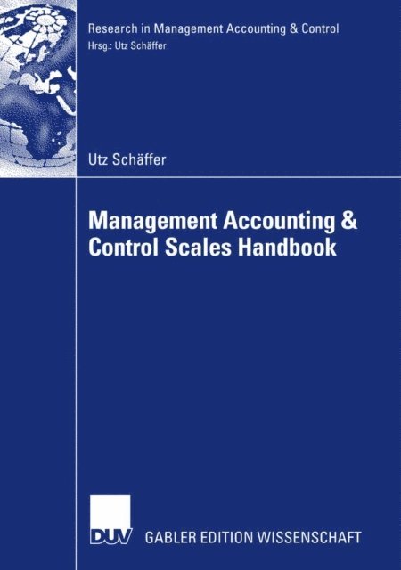Utz Schaffer - Management Accounting & Control Scales Handbook, E-bok