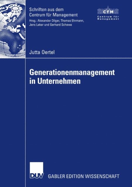 Jutta Oertel - Generationenmanagement in Unternehmen, E-bok