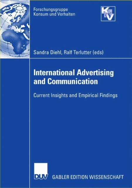 Ralf Terlutter, Sandra Diehl - International Advertising and Communication, E-bok