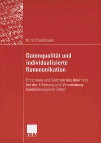 Datenqualitÿt und individualisierte Kommunikation