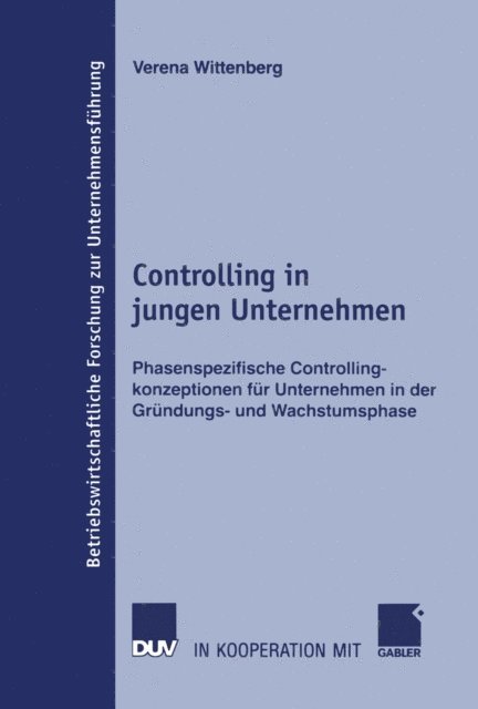 Verena Wittenberg - Controlling in jungen Unternehmen, E-bok