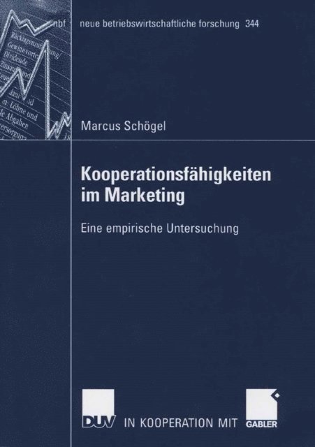 Marcus Schogel - Kooperationsfähigkeiten im Marketing, E-bok