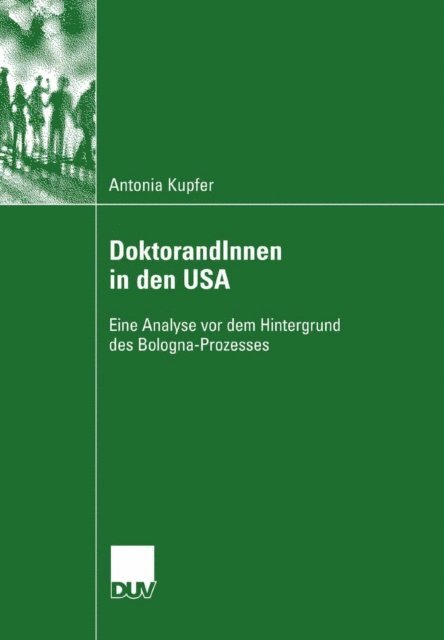 Antonia Kupfer - DoktorandInnen in den USA, E-bok