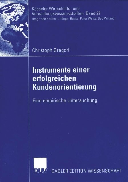 Christoph Gregori - Instrumente einer erfolgreichen Kundenorientierung, E-bok