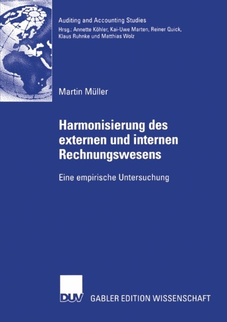 Martin Muller - Harmonisierung des externen und internen Rechnungswesens, E-bok