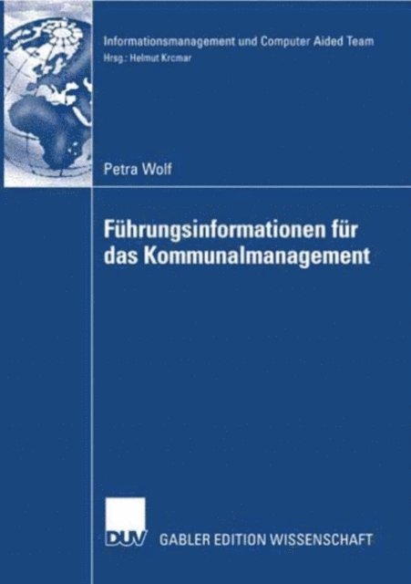 Petra Wolf - Führungsinformationen für das Kommunalmanagement, E-bok