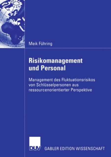 Meik Fuhring - Risikomanagement und Personal, E-bok