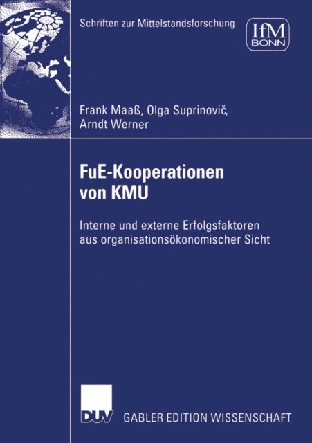 Arndt Werner, Olga Suprinovic, Frank Maa - FuE-Kooperationen von KMU, E-bok