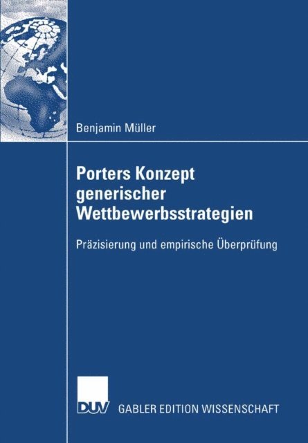 Benjamin Muller - Porters Konzept generischer Wettbewerbsstrategien, E-bok