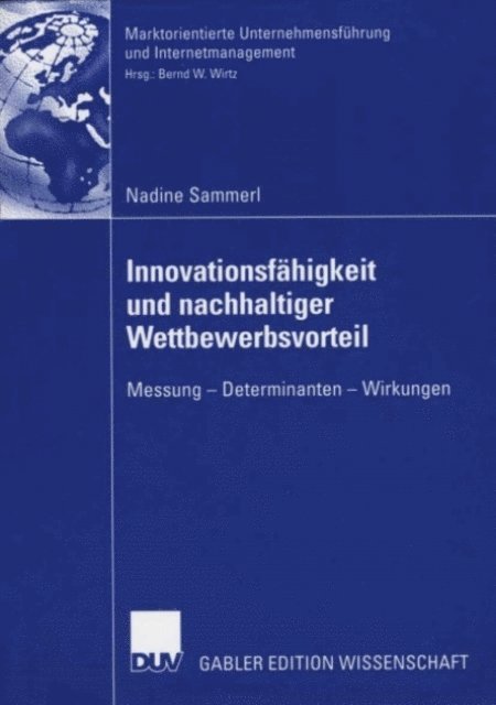 Nadine Sammerl - Innovationsfähigkeit und nachhaltiger Wettbewerbsvorteil, E-bok