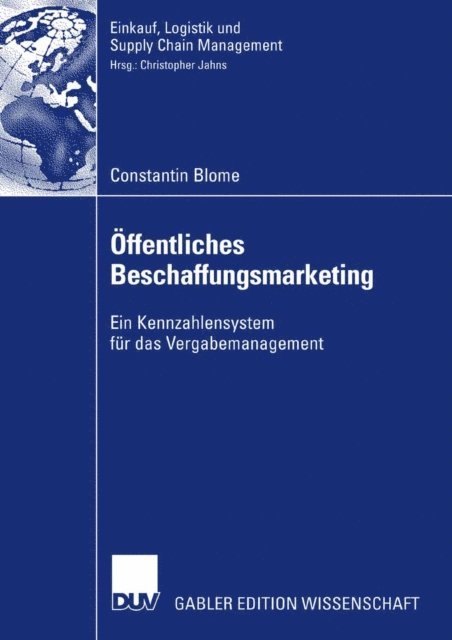 Constantin Blome - Öffentliches Beschaffungsmarketing, E-bok