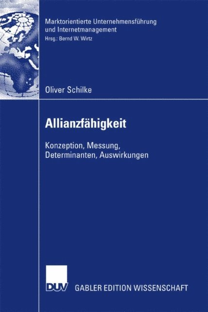 Oliver Schilke - Allianzfähigkeit, E-bok