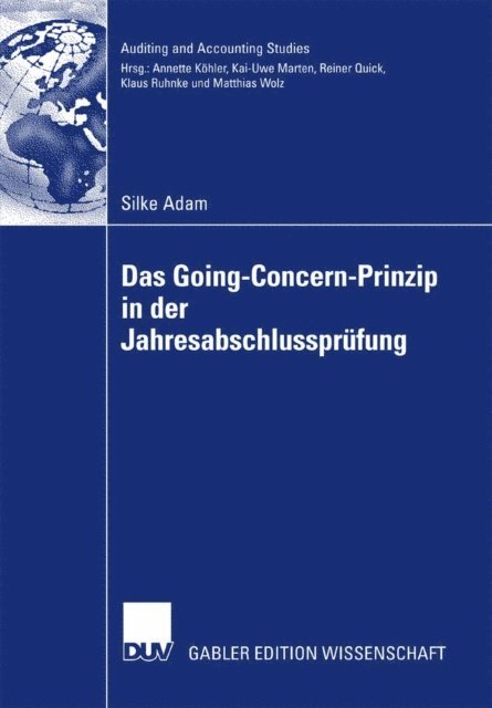 Silke Adam - Das Going Concern Prinzip in der Jahresabschlussprüfung, E-bok
