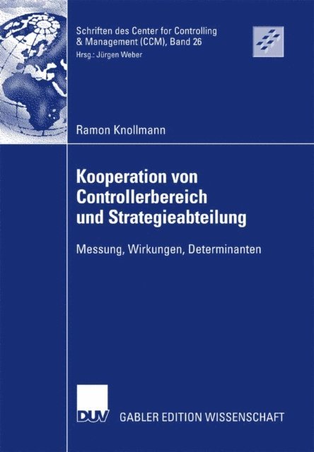 Ramon Knollmann - Kooperation von Controllerbereich und Strategieabteilung, E-bok
