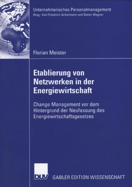 Florian Meister - Etablierung von Netzwerken in der Energiewirtschaft, E-bok