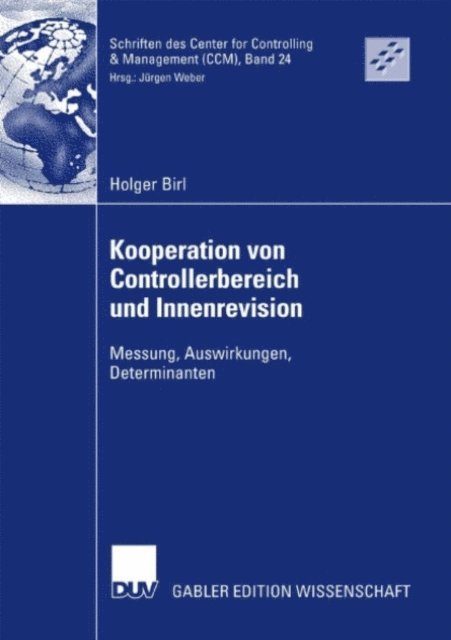 Holger Birl - Kooperation von Controllerbereich und Innenrevision, E-bok