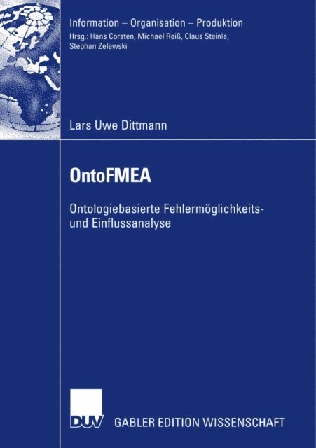 Lars Uwe Dittmann - OntoFMEA, E-bok