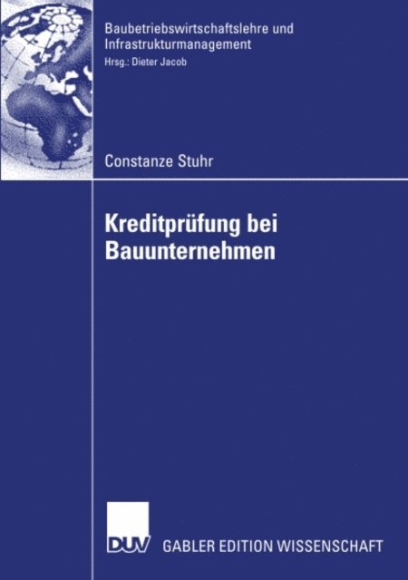 Constanze Stuhr - Kreditprüfung bei Bauunternehmen, E-bok