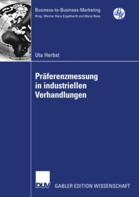 Uta Herbst - Präferenzmessung in industriellen Verhandlungen, E-bok