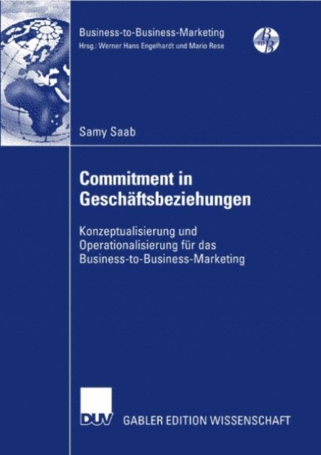 Samy Saab - Commitment in Geschäftsbeziehungen, E-bok