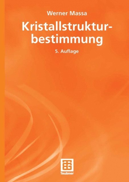 Werner Massa - Kristallstrukturbestimmung, E-bok