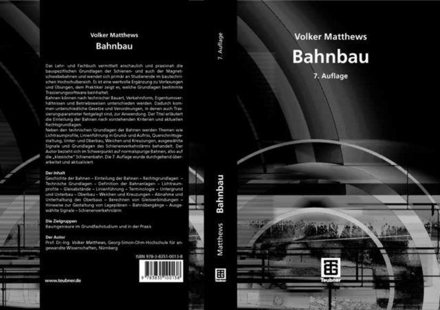Volker Matthews - Bahnbau, E-bok