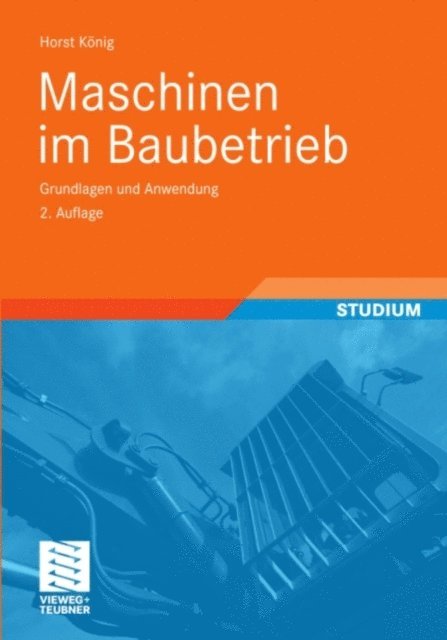 Horst Konig - Maschinen im Baubetrieb, E-bok