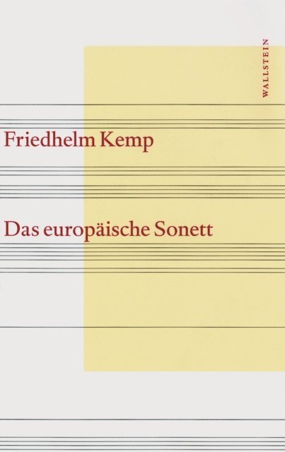 Friedhelm Kemp - Das europäische Sonett, E-bok