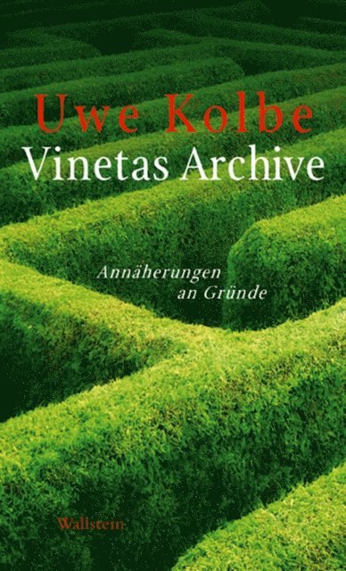 Uwe Kolbe - Vinetas Archive, E-bok