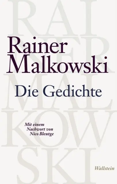 Rainer Malkowski - Die Gedichte, E-bok. Tillgänglighet: Lägg i varukorg