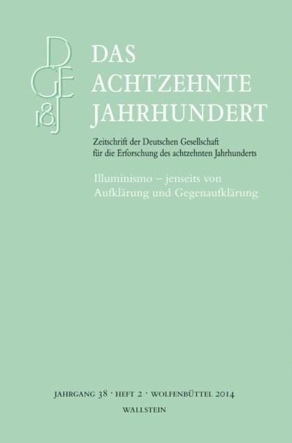 Carsten Zelle - Illuminismo - jenseits von Aufklärung und Gegenaufklärung, E-bok