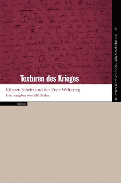 Galili Shahar - Texturen des Krieges, E-bok