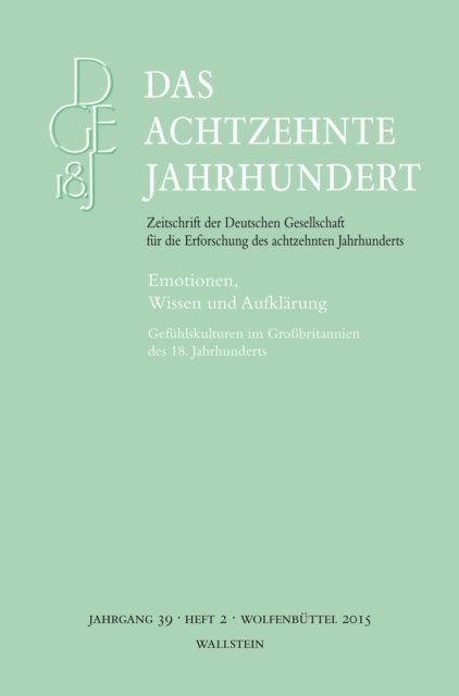 Carsten Zelle - Emotionen, Wissen und Aufklärung, E-bok
